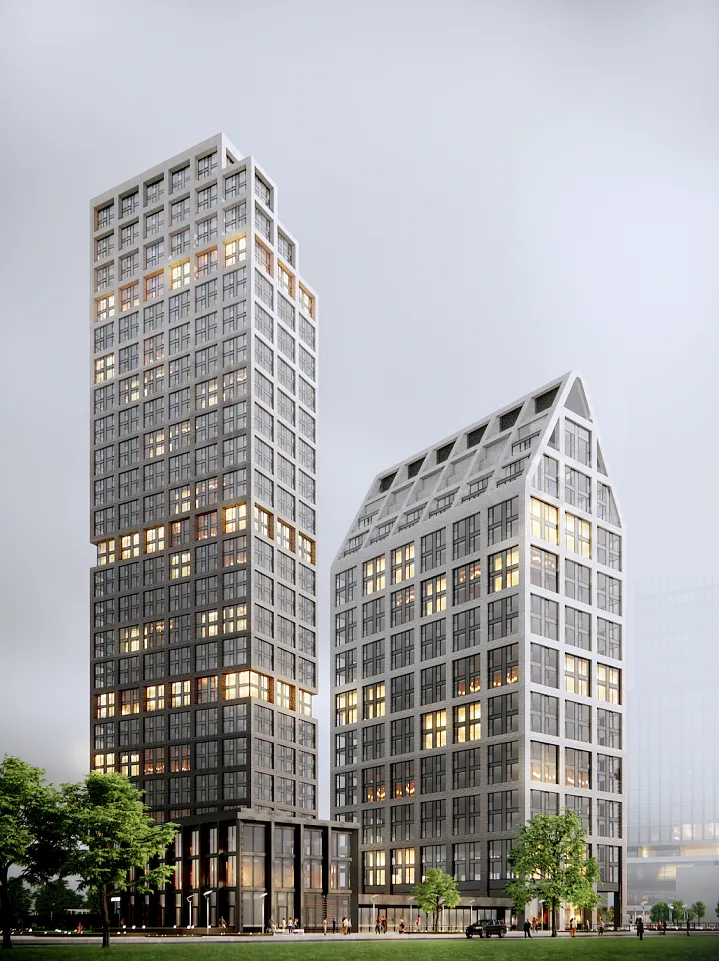 Жилой комплекс STONE Grain с архитектурной доминантой появится у метро «Калужская»