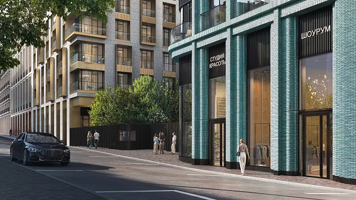  Sminex вывел в продажу 1 518 кв. м стрит-ретейла в элитном квартале «Тишинский бульвар»