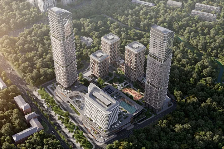 ЖК с деловым центром и двором-садом планируется построить в Можайском районе 