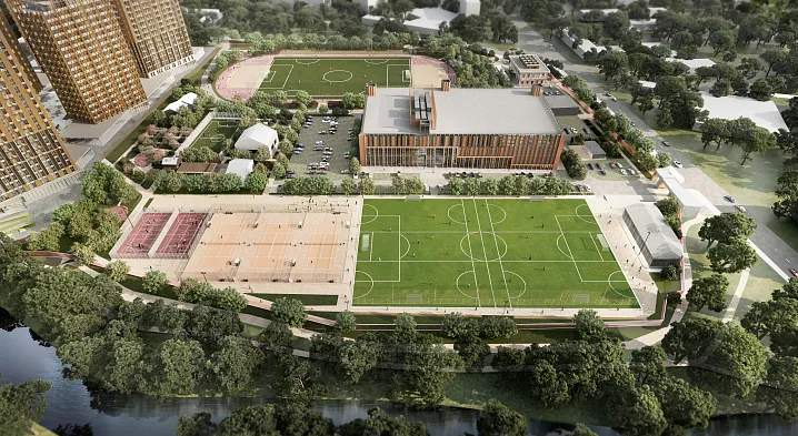 Теннис в вашем дворе: московские новостройки с собственными кортами