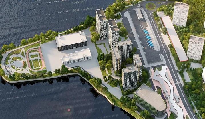 Прогулочная набережная появится у станции метро «Нагатинский затон»