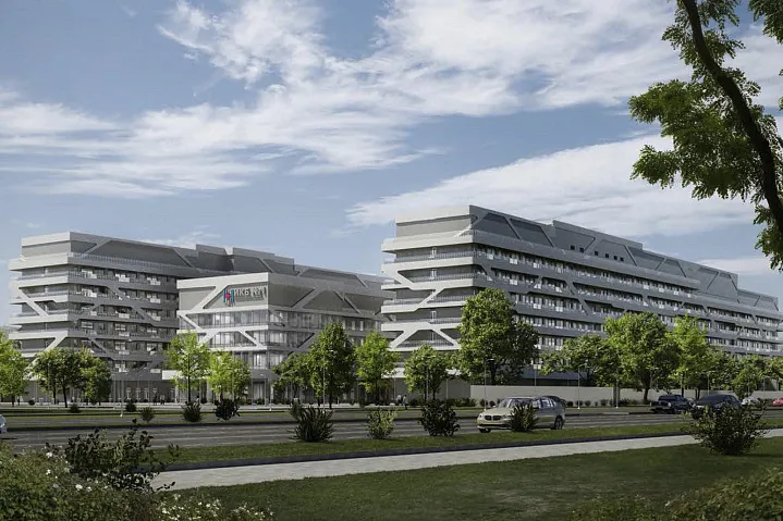 Сергей Собянин проверил стройку нового комплекса инфекционной больницы №1  