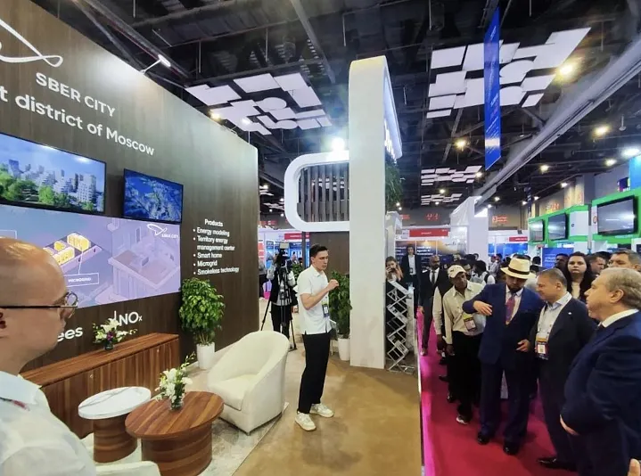 Портфель продуктов по энергоменеджменту СберСити заинтересовал международных экспертов на выставке в Индии