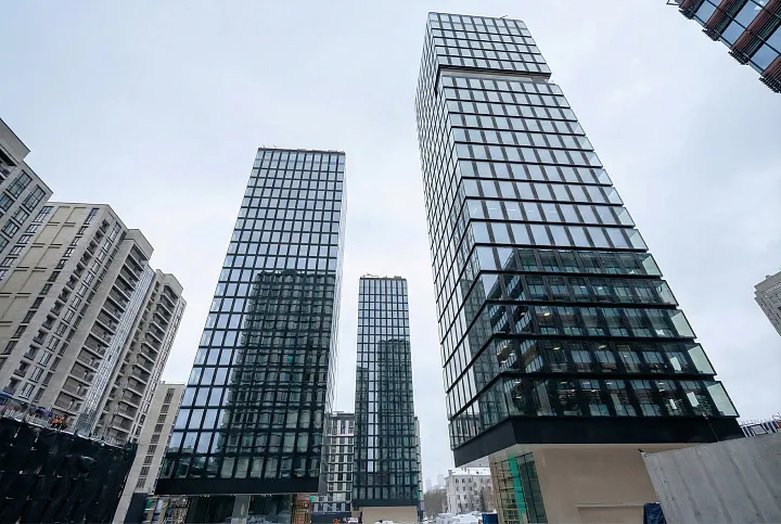 Эксклюзивная технология Sminex для фасадов позволила увеличить площадь квартир на Пресне