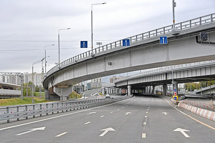 МСД связал 14 вылетных магистралей столицы