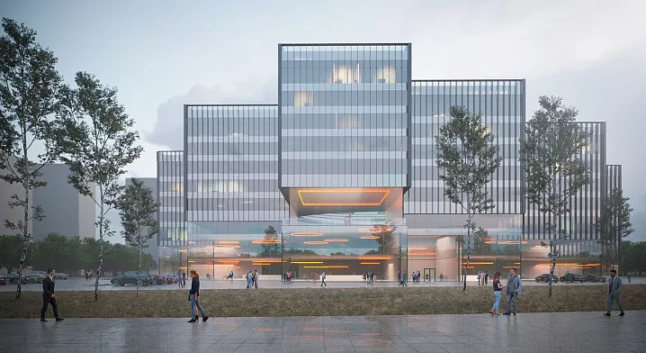 В ТиНАО построят офисный центр в стиле хай-тек