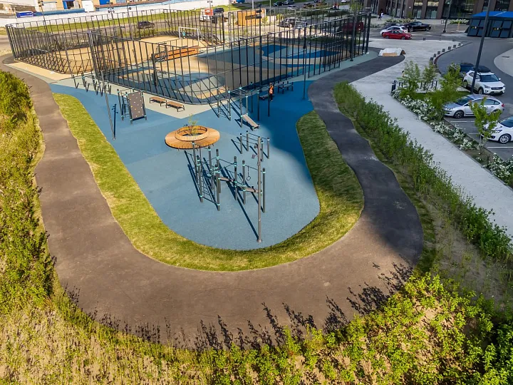 PIONEER завершил строительство спортивного кластера в жилом квартале LIFE Варшавская