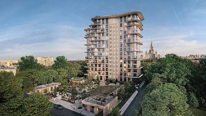 Ключевой этап: второй этаж премиального проекта KING & SONS на Мосфильмовской улице обретает форму