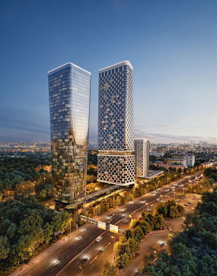 В Сокольниках возведут многофункциональный комплекс с башнями-«маяками»