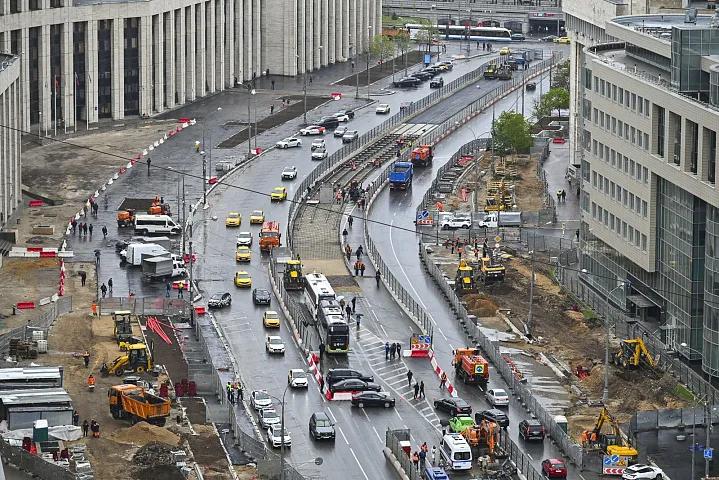 Трамвайная линия на проспекте Академика Сахарова откроется в этом году 