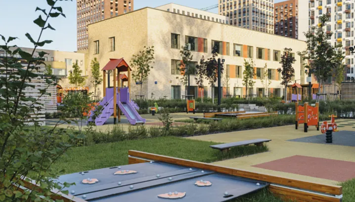 На юго-востоке столицы открылся новый детский сад с бассейном