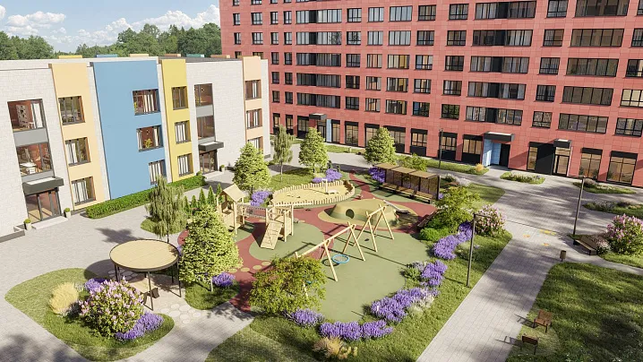 Два жилых корпуса со встроенным детским садом появятся в Новой Москве