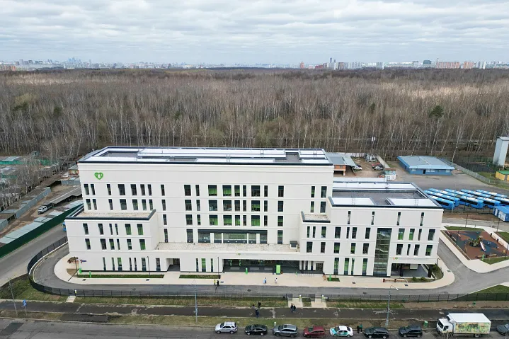 Собянин открыл новую детскую поликлинику в районе Бирюлево Восточное