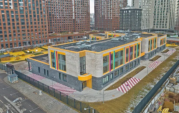 ГК ФСК построила детский сад с бассейном в районе Хорошёво-Мневники