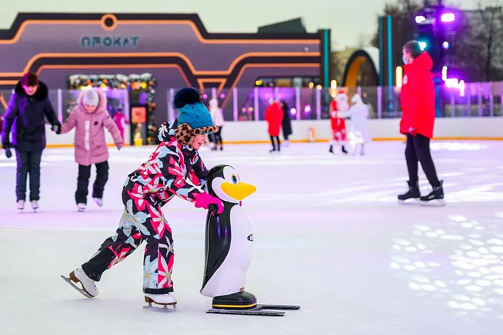 В Москве зальют 26 катков на площадках «Московских сезонов»