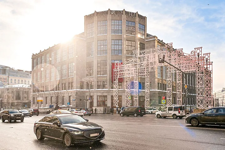 Реставрация фасадов Центрального телеграфа завершена