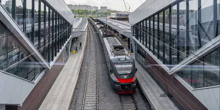 В Москве после реконструкции открылась станция МЦД-4 «Лесной городок» 