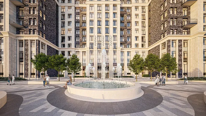 В московских домах запустят 33 новых фонтана 