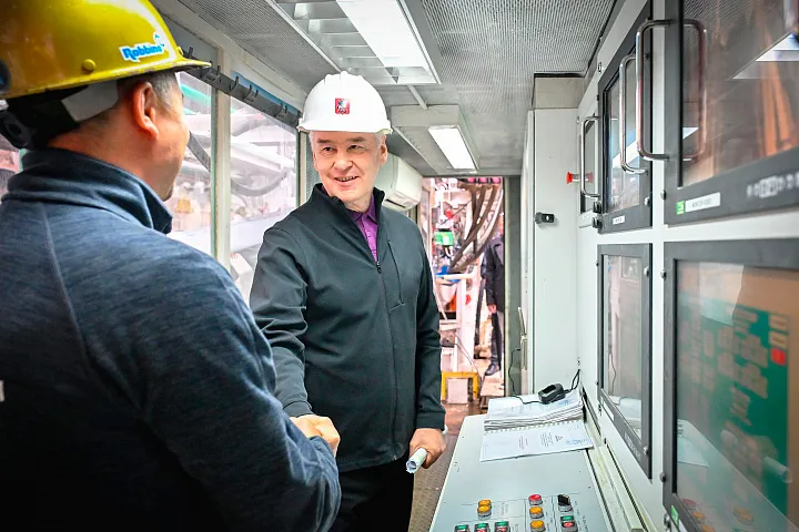 Сергей Собянин объявил о начале проходки тоннелей Бирюлевской линии метро