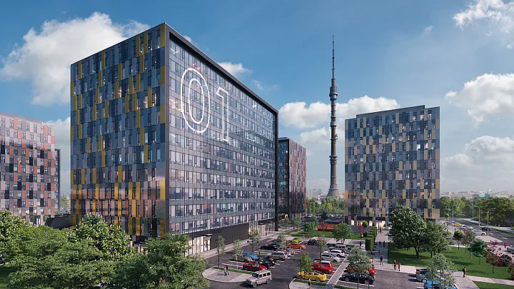 На северо-востоке Москвы построят последний корпус бизнес-парка OSTANKINO