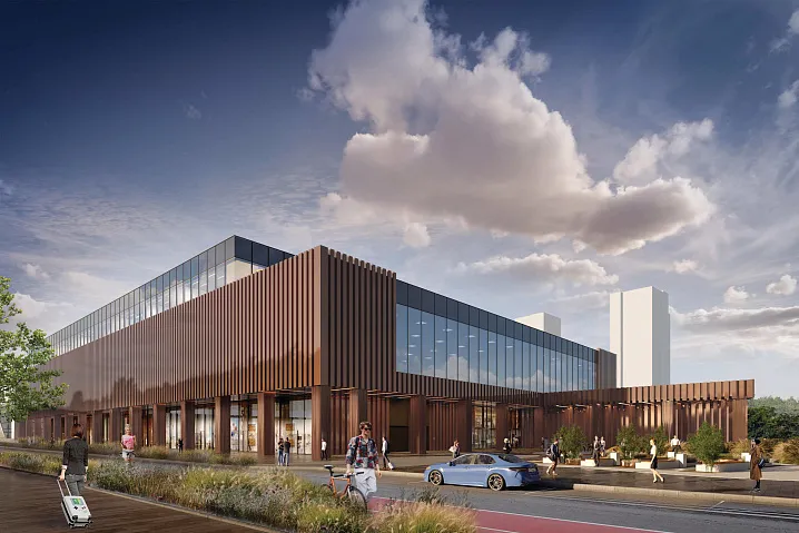 Трехэтажный торговый центр появится в составе ЖК на Открытом шоссе