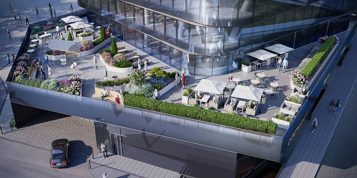 Sminex приступил к благоустройству делового центра Twist