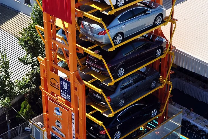 Роторные парковки: экзотика или реальность?