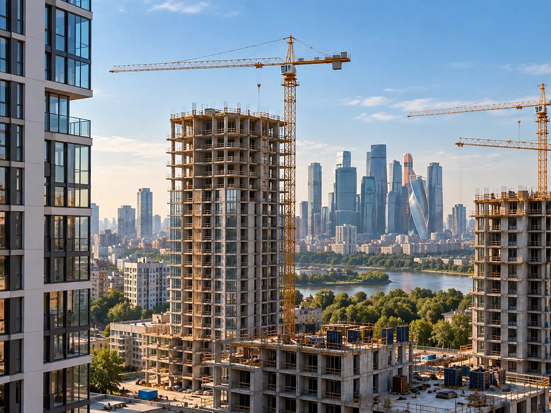 Число сделок с новостройками в Москве сократилось на 39%