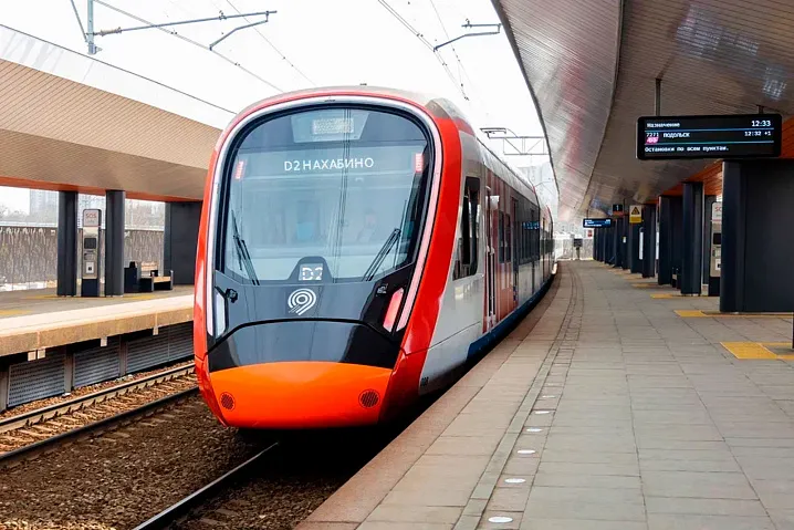 На Московских центральных диаметрах работает больше ста пересадок на другие виды транспорта 