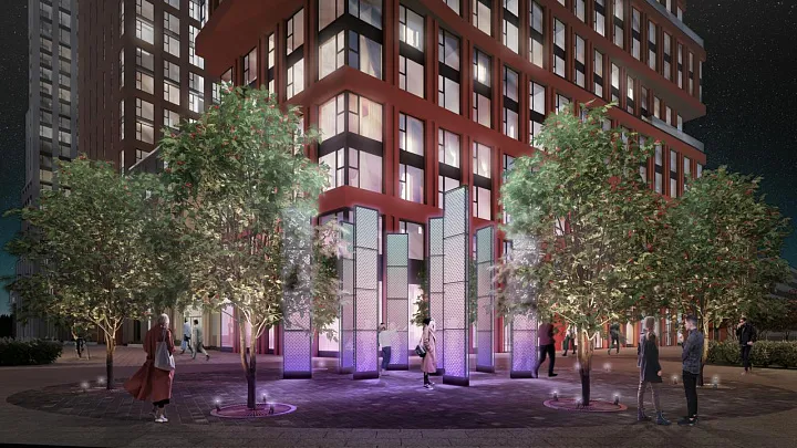 Интерактивный световой арт-объект появится в районе Щукино