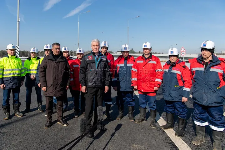 У аэропорта «Шереметьево» открылась новая развязка 