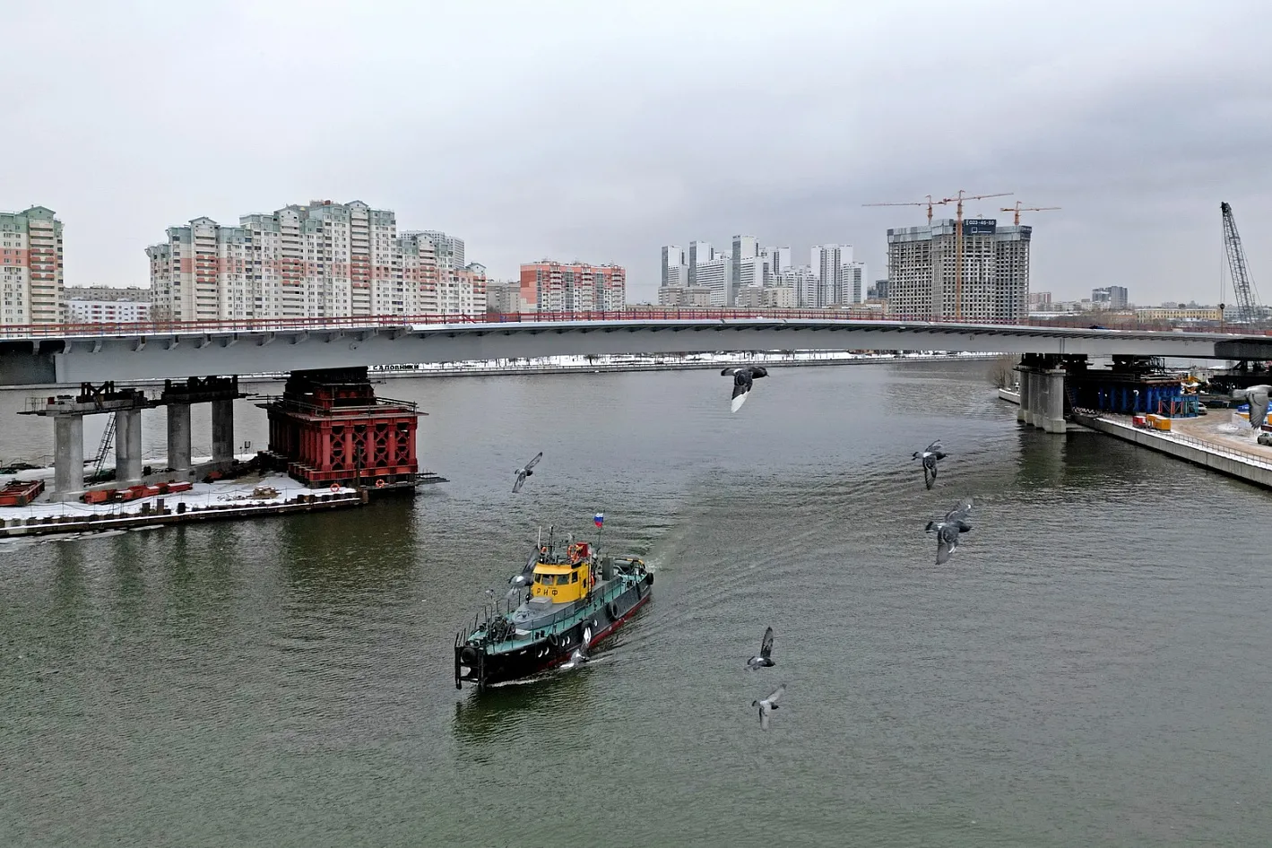 В этом году в столице откроют три новых моста 