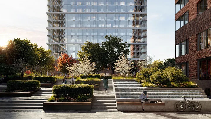 В «архитектурном парке» Republic cтартуют продажи в жилой башне PLATINUM