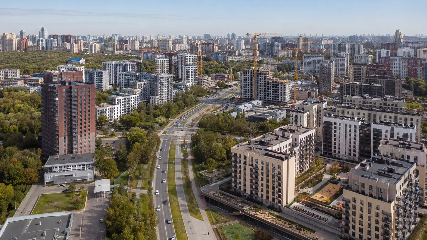 Топ округов Москвы по числу первичных сделок с недвижимостью