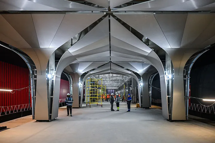 Первую очередь Рублево-Рублево-Архангельской линии метро запустят в конце 2026 года