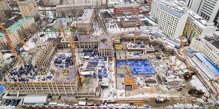 С начала года в Москве выдали разрешения на стройку 4,7 миллионов «квадратов» недвижимости 