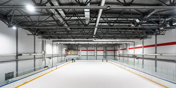 В Сокольниках завершилась реконструкция ледового дворца 