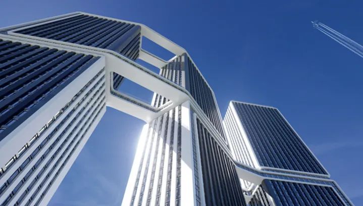 Башни жилого квартала в Раменках соединят мостами на рекордной в России высоте 