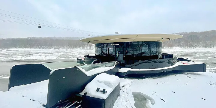 В Москве установили причал «Лужники» для четвертого маршрута электросудов