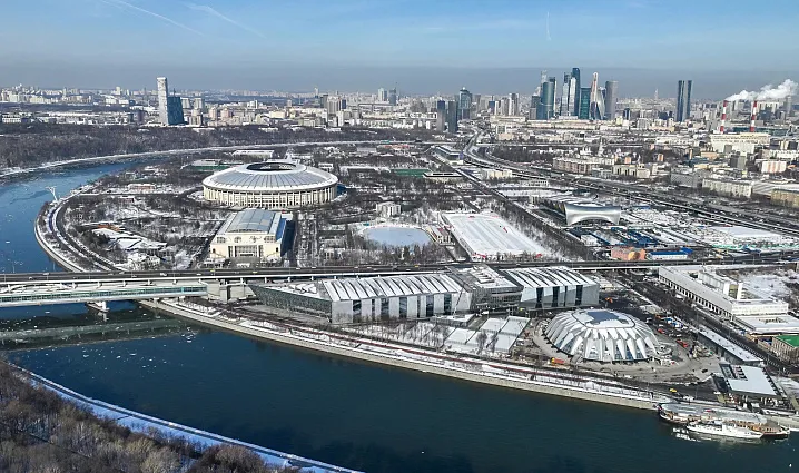 В «Лужниках» открыт лучший всесезонный теннисный центр Европы