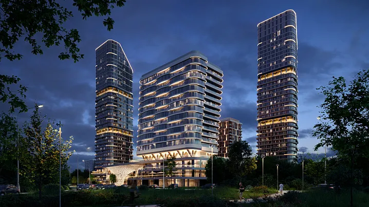 Открыты продажи офисов в деловом центре кластера «Родина Парк» с видовыми террасами на природный заказник «Долина реки Сетунь»