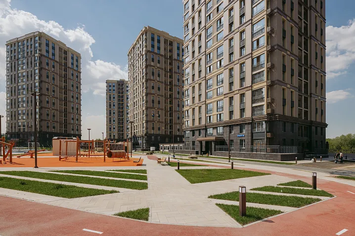 Пространство в виде стрелы реализовали в жилом комплексе в ВАО
