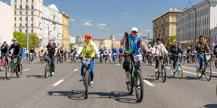 В этом году в Москве пройдут пять велофестивалей 