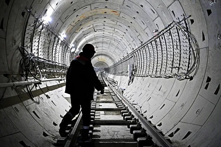 Собянин дал старт строительству тоннеля на Рублево-Архангельской линии метро