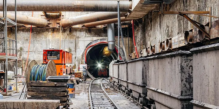 Началось строительство станции метро «Луганская» на Бирюлевской линии