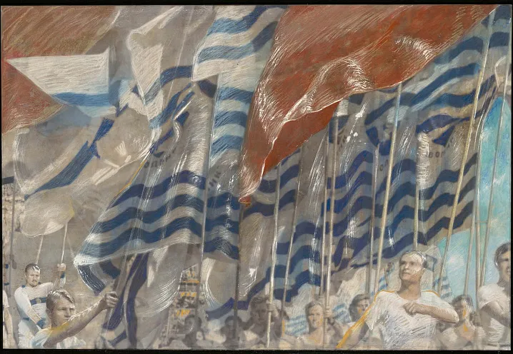 Александр Рукавишников - о панно, посвященном 800-летию Москвы