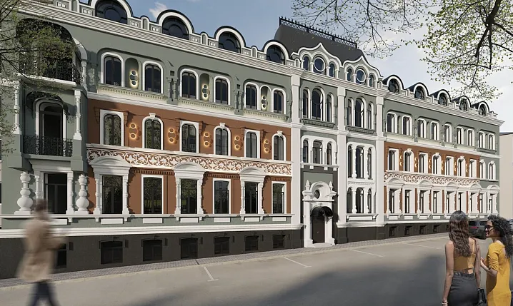 West Wind Group представила концепцию нового бизнес-центра в неорусском стиле 