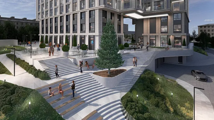 Многофункциональный комплекс с коворкингом и амфитеатром построят на берегу Яузы