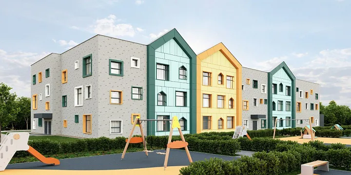 Строительство детского сада и школы в городе-парке «Первый Московский» планируется завершить в этом году