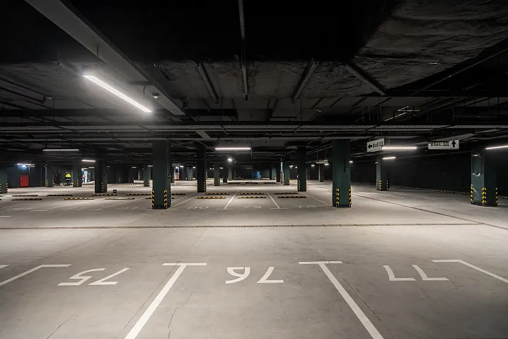 Sminex-Интеко завершил работы на подземном паркинге авторского дома «Врубеля, 4»